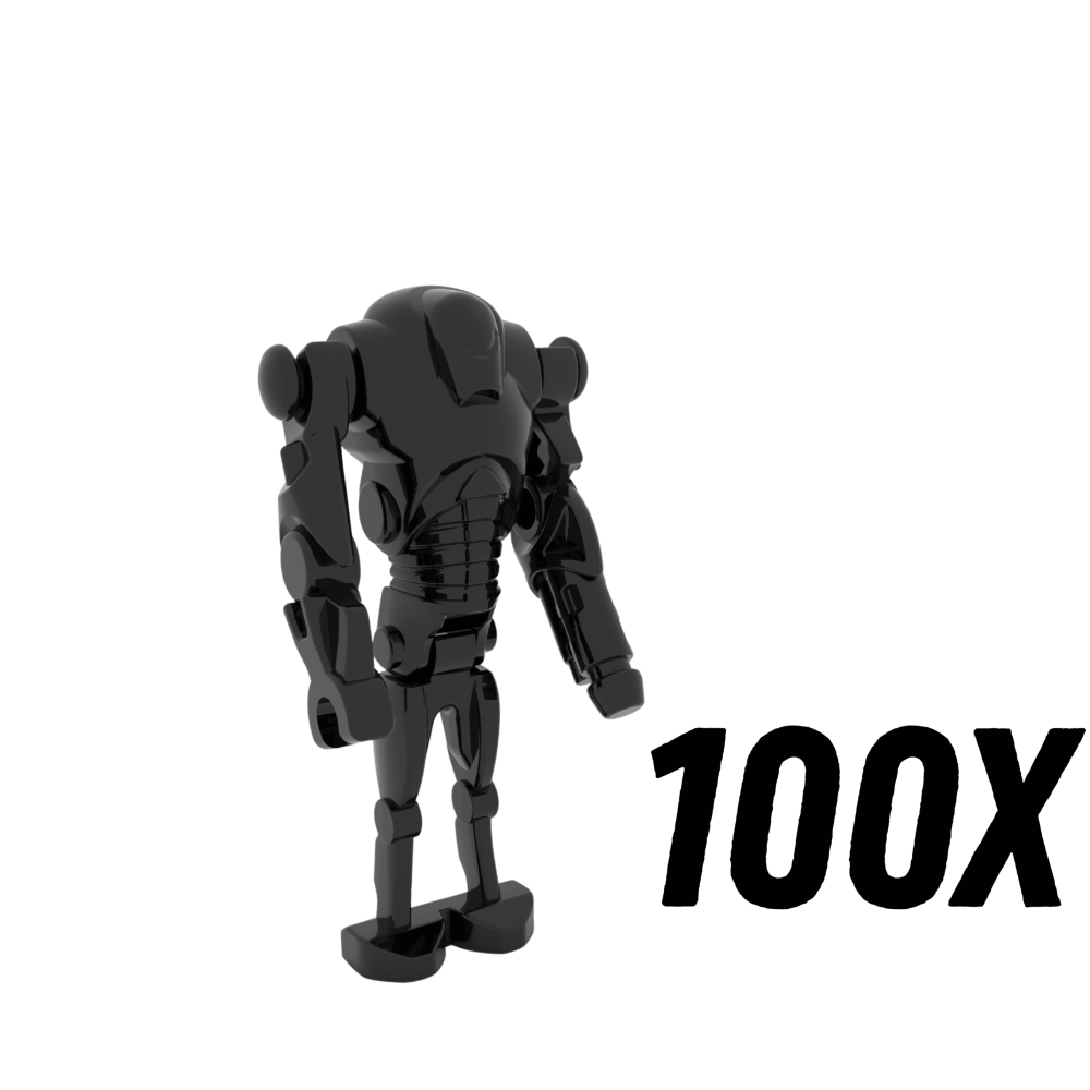 Space War Theme B1 Battle Droids Block Figures Set of 100pcs