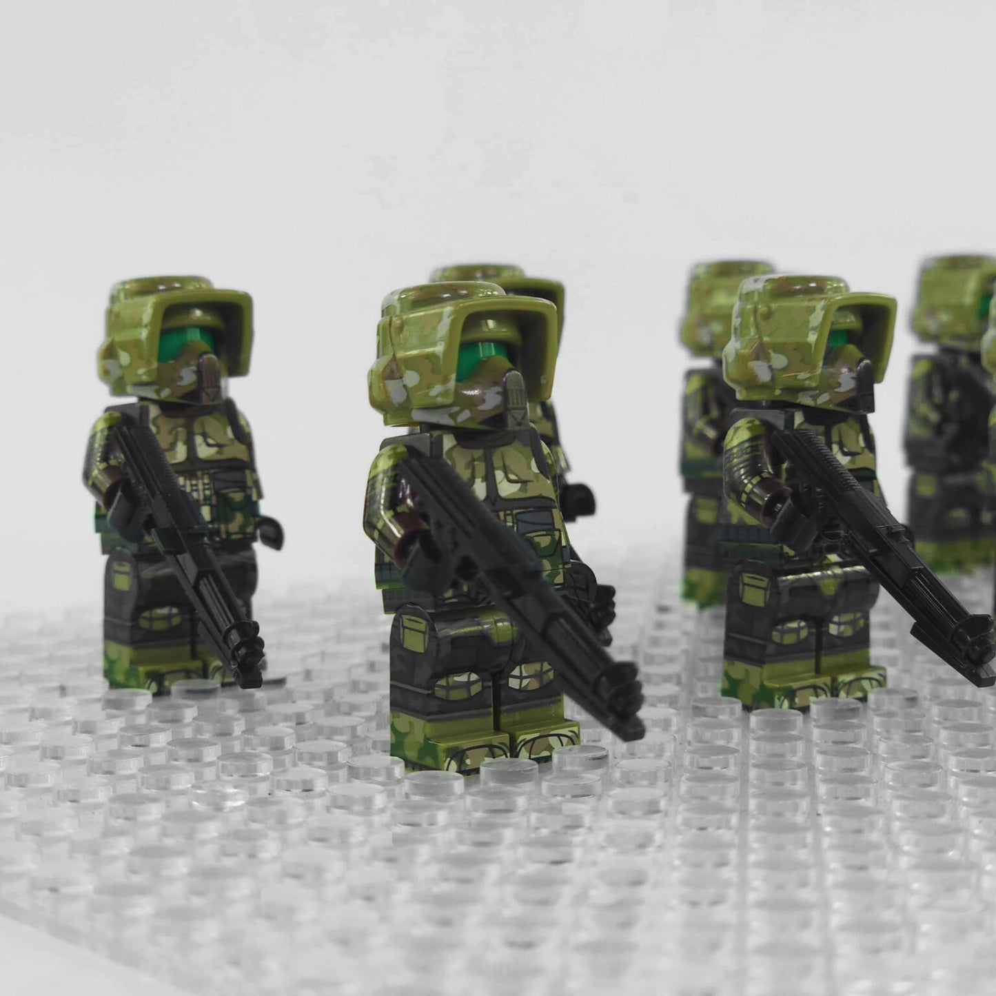 10pcs Kashyyyk Scout Troopers of the 41st Scout Battalion Block Figures Toys