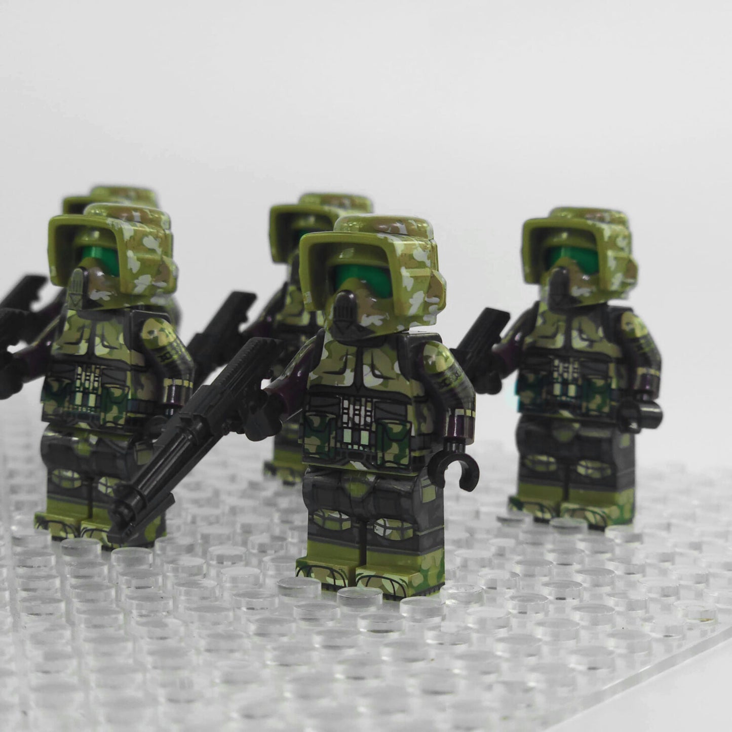 10pcs Kashyyyk Scout Troopers of the 41st Scout Battalion Block Figures Toys