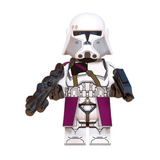 Space War Theme Clone Wars Captains Block Figures Set of 8pcs