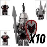 Medieval Castle Knights Block Figures