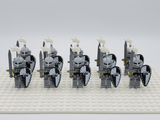 Black Crown Knights Style 1 Block Figures Set of 10pcs