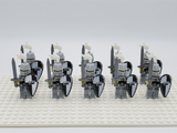Black Crown Knights Style 2 Block Figures Set of 10pcs
