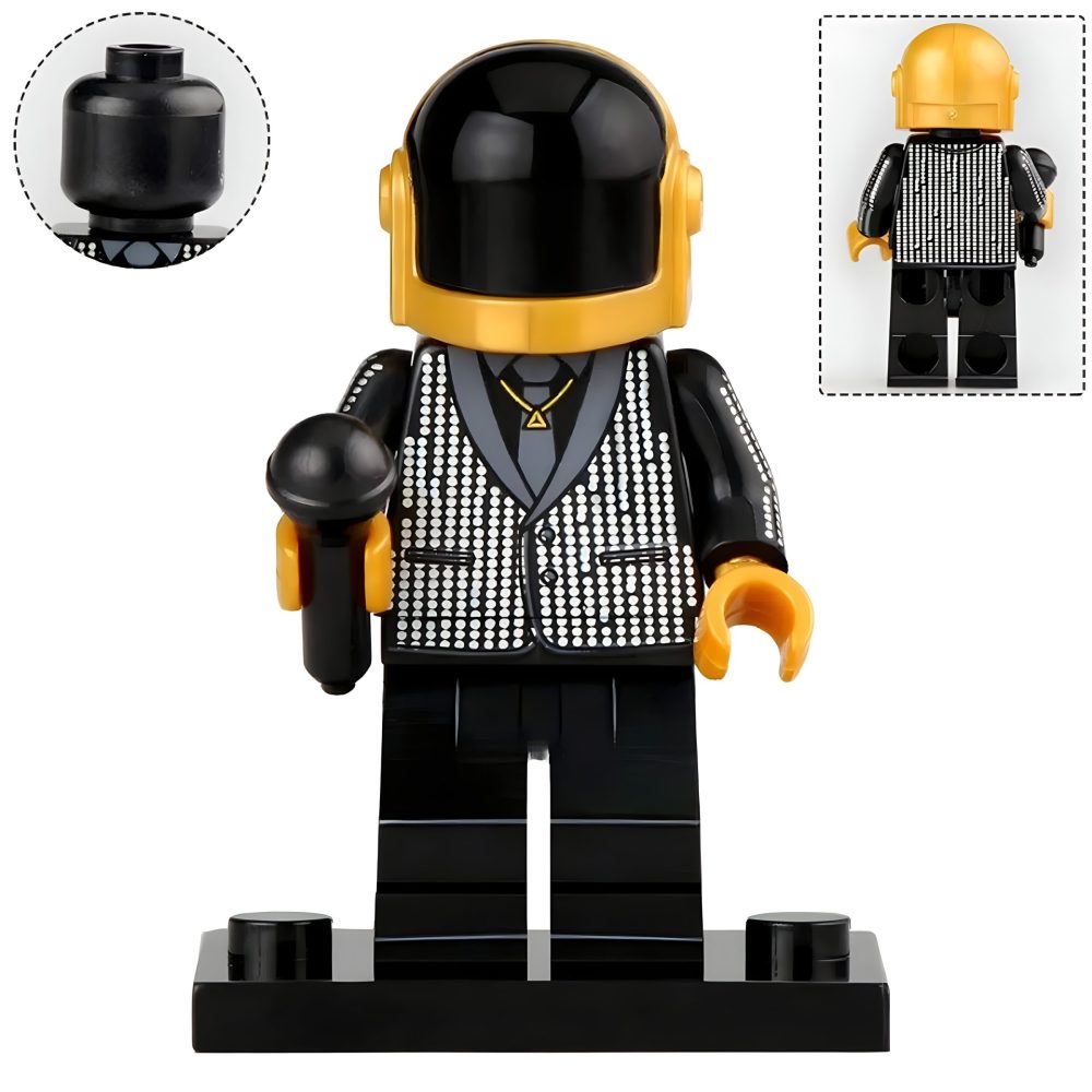 Daft Punk Block Figures Set of 4pcs Or Single