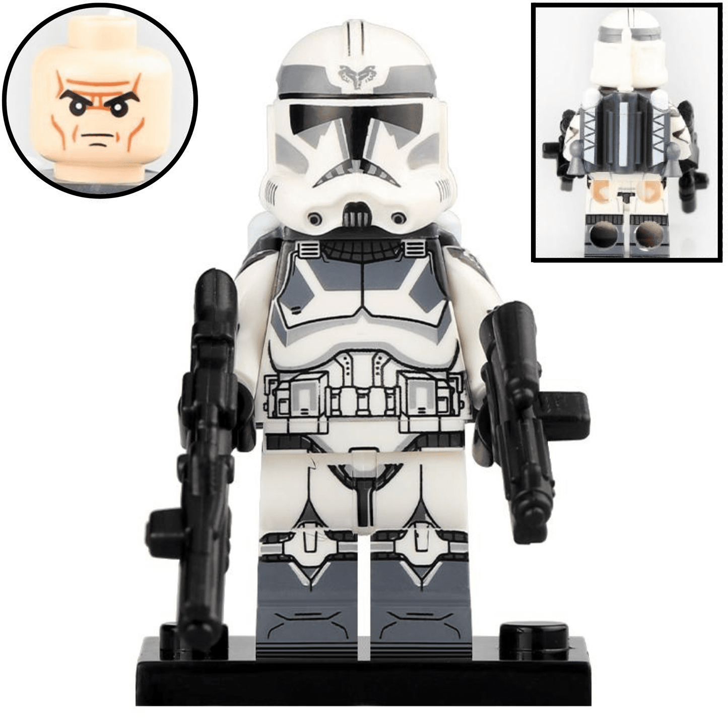 Space War Theme  104th Wolfpack Captains and Leaders Block Figures Set
