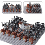 Lord of the Rings  Uruk-Hai Chariot Legions Block Figures Set