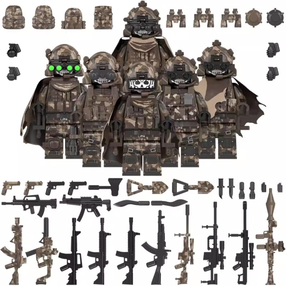 Call of Duty Special Forces Block Figures Set 1