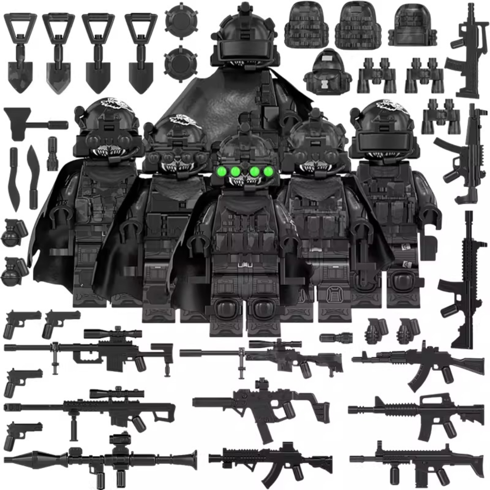 Call of Duty Special Forces Block Figures Set 2
