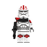 Space War Theme Clone Heroes Captains Leaders & Commanders Block Figures Megalist