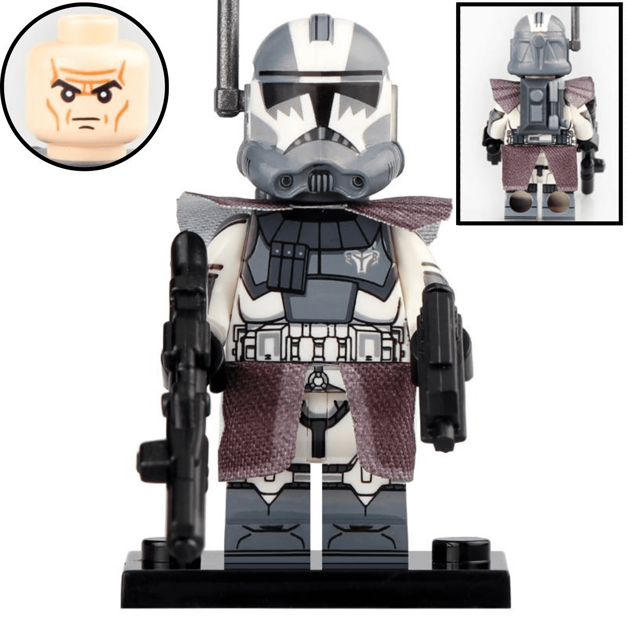 Space War Theme  104th Wolfpack Captains and Leaders Block Figures Set