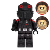 Space War Theme Rogue One Imperial Officers and Captains Block Figures Set