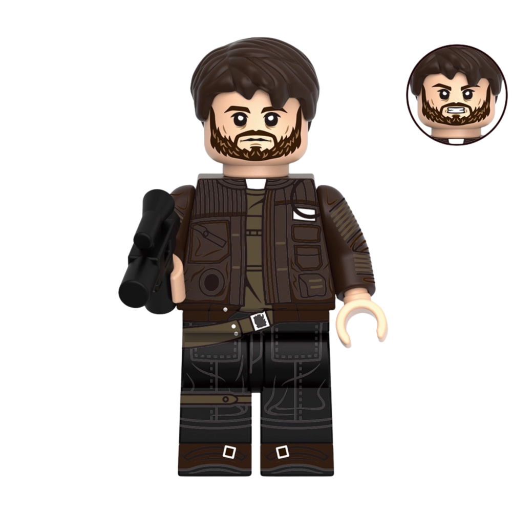 Space War Theme Andor Block Figures Set – Imperial Officers, Rebels