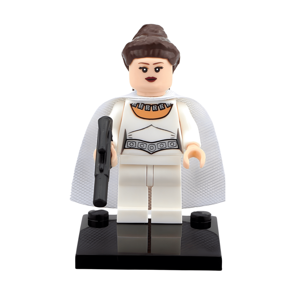 Space War Theme Princess Leia Block Figures Set of 3pcs