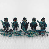 Chinese Snow Leopard Commando Unit Block Figures Set