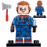 Horror Movie Block Figures Set – Chucky, Megan, The Nun, Terrifier & More (10pcs)