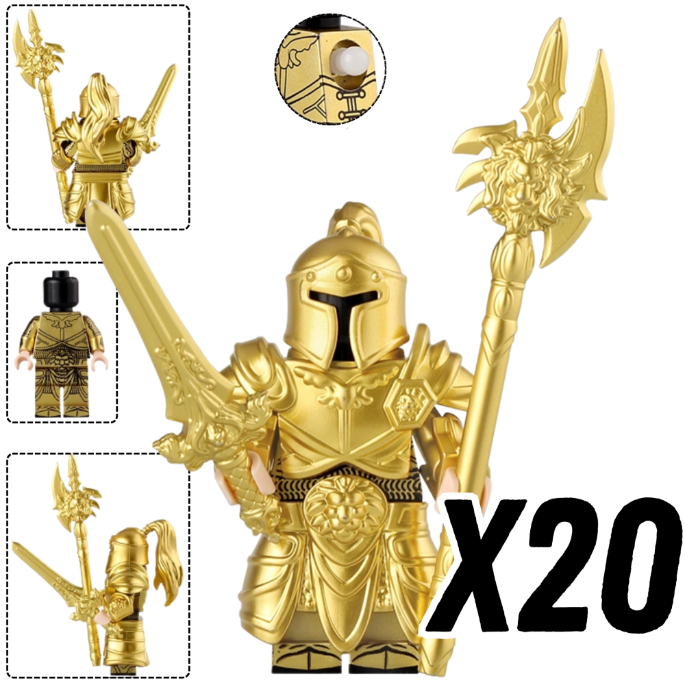 World of Warcraft Stormwind City Guards Block Figures Set