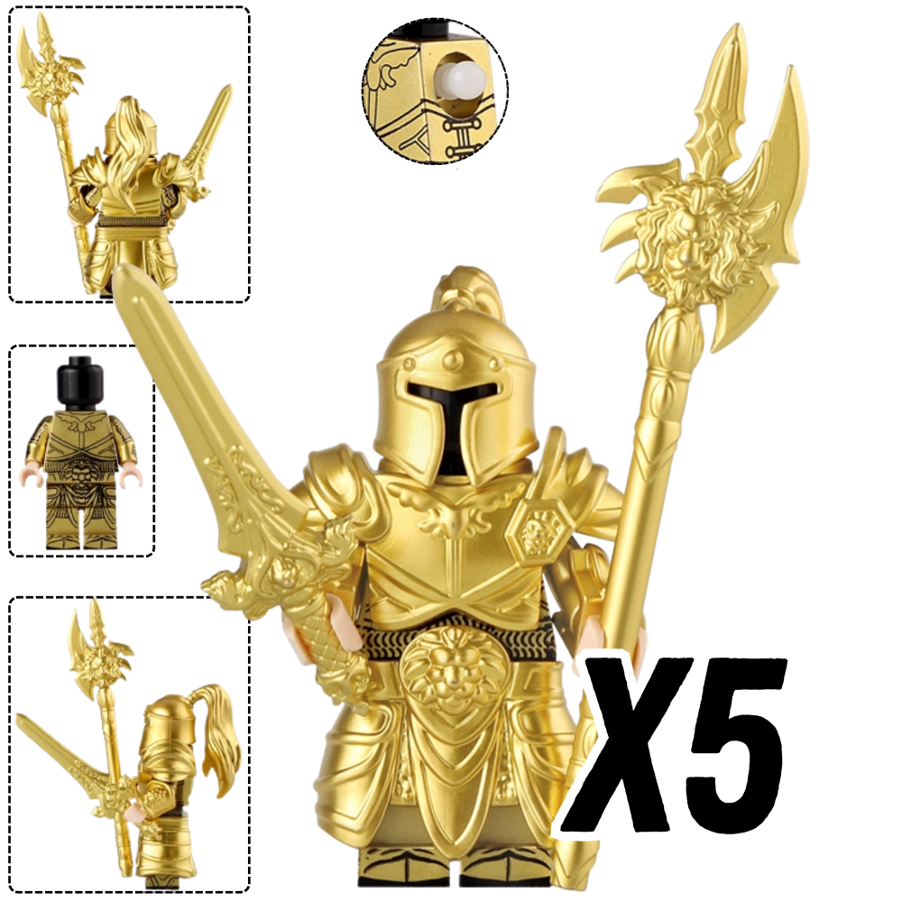 World of Warcraft Stormwind City Guards Block Figures Set
