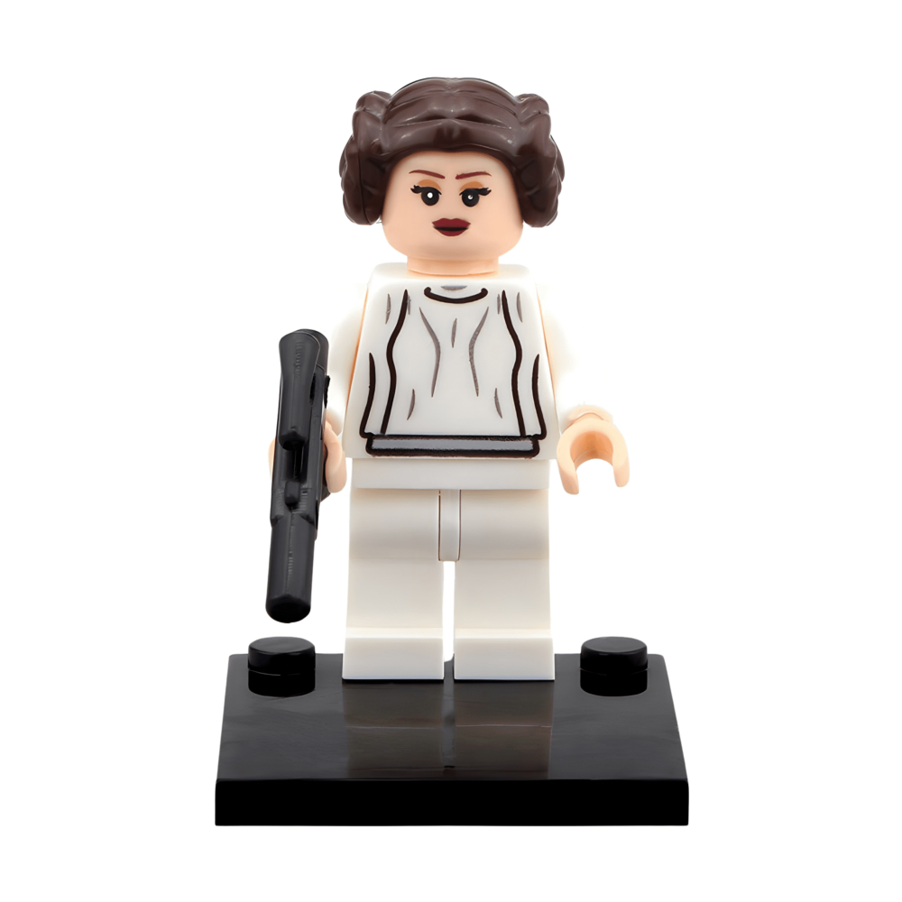 Space War Theme Princess Leia Block Figures Set of 3pcs