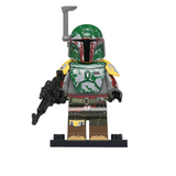 Space War Theme Inspired Mandalorian & Book of Boba Fett Block Figures Set