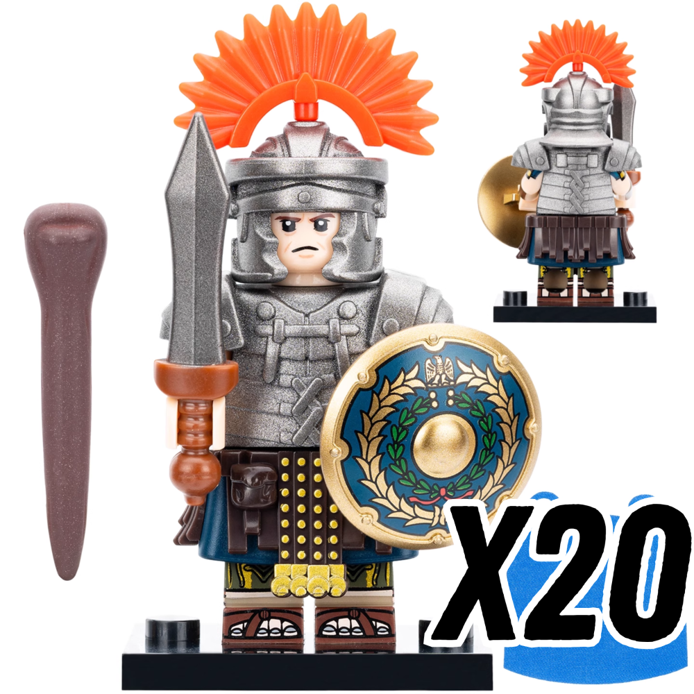 Roman Legion Assortments Block Figures Sets