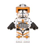 Space War Theme Clone Wars Captains Block Figures Set of 8pcs