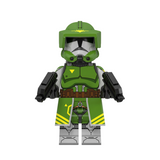 Space War Theme Clone Heroes Captains Leaders & Commanders Block Figures Megalist