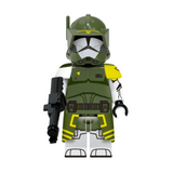 Space War Theme Clone Wars Captains Block Figures Set of 8pcs