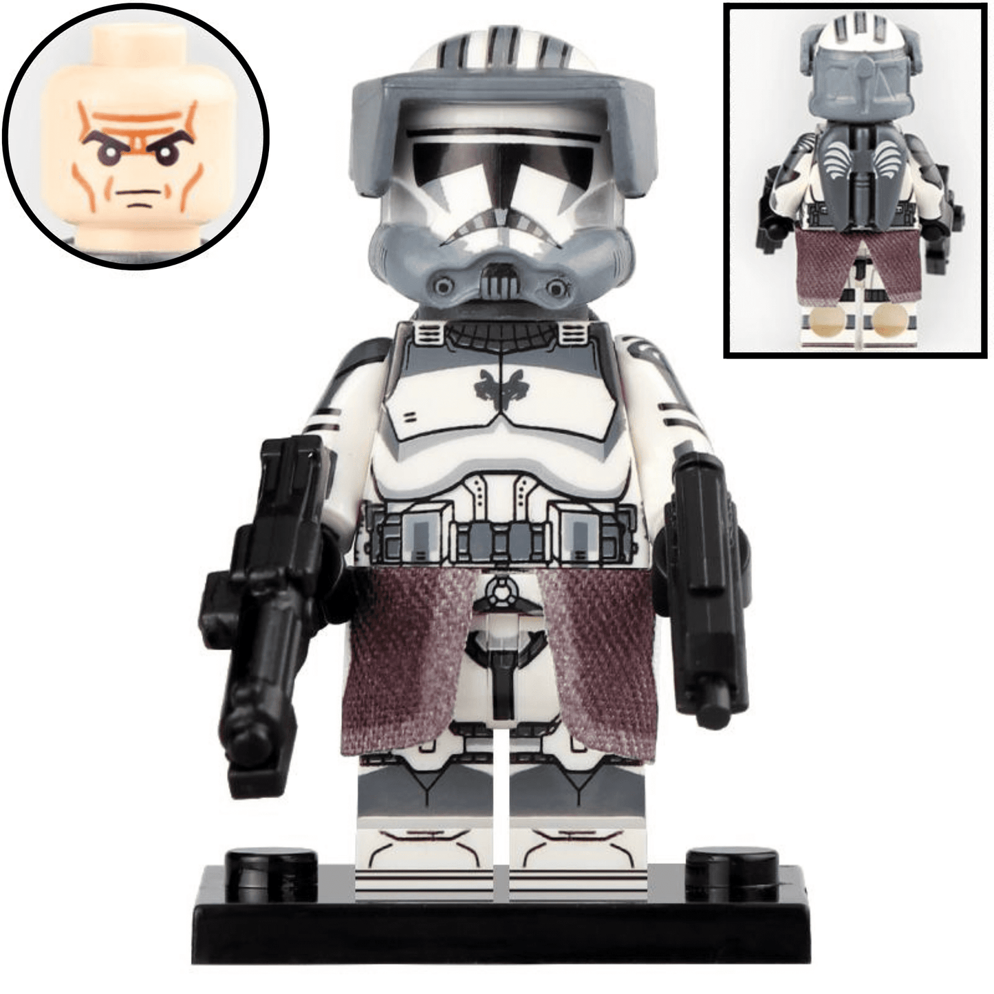 Space War Theme  104th Wolfpack Captains and Leaders Block Figures Set