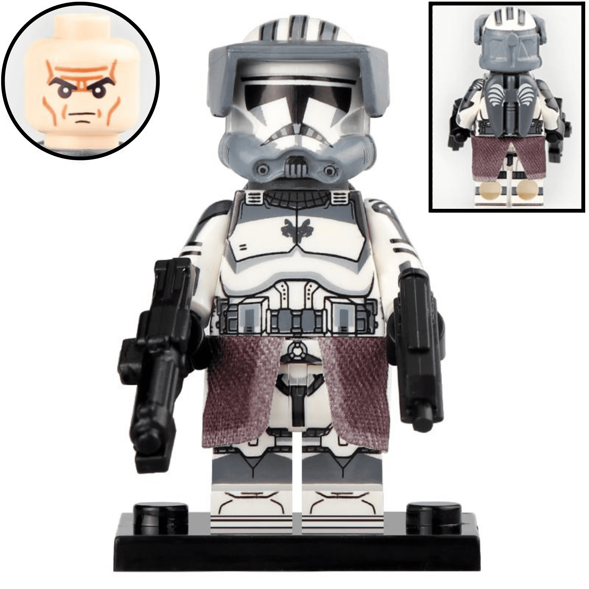 Space War Theme  104th Wolfpack Captains and Leaders Block Figures Set