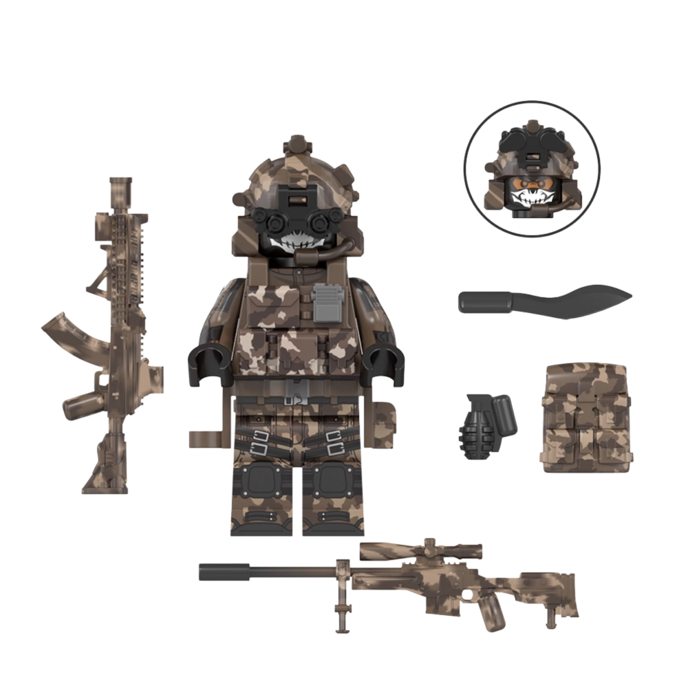 Call of Duty Special Forces Block Figures Set 1