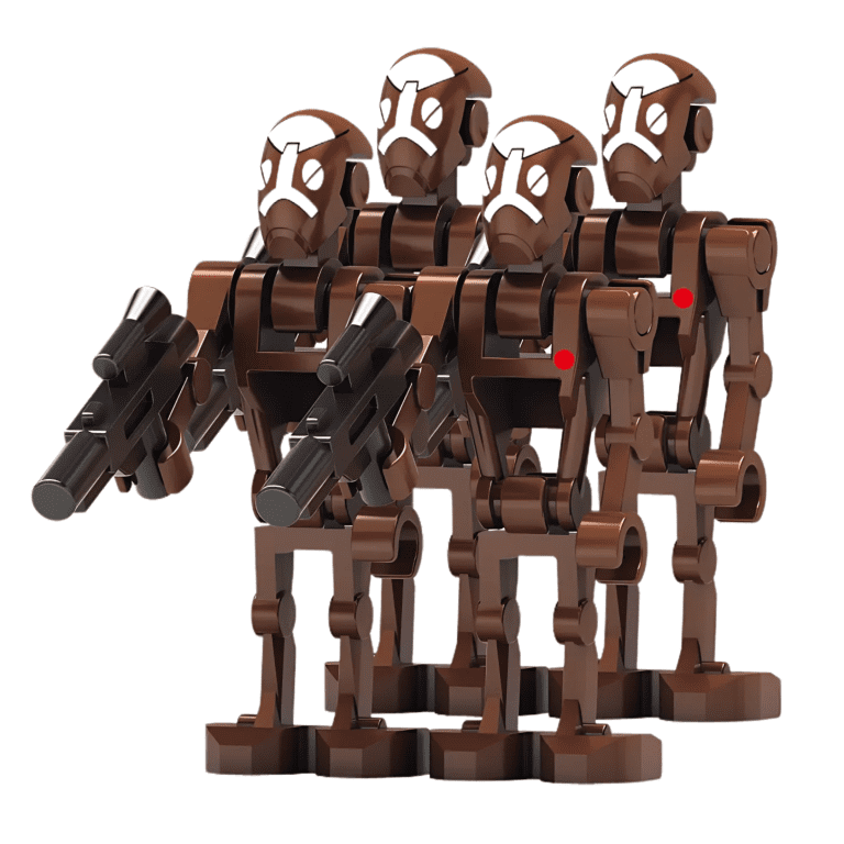 Space War Theme Seperatists Minifigure Set – Magna Guard General Grievous Droids