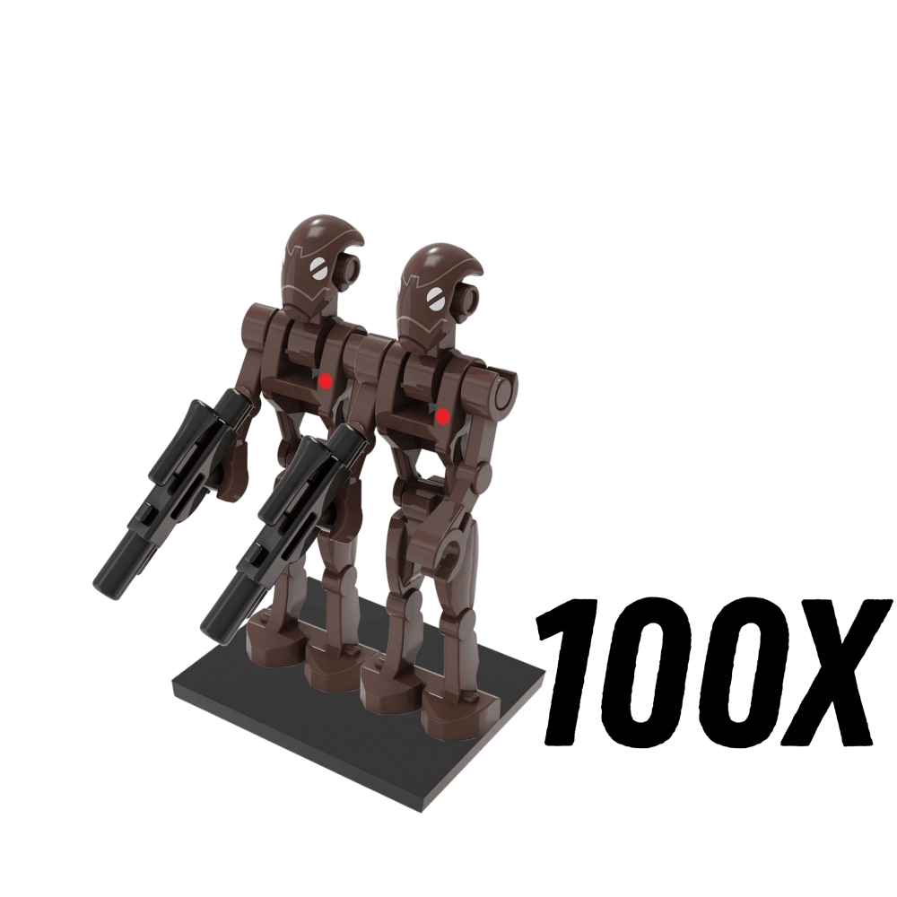 Space War Theme B1 Battle Droids Block Figures Set of 100pcs