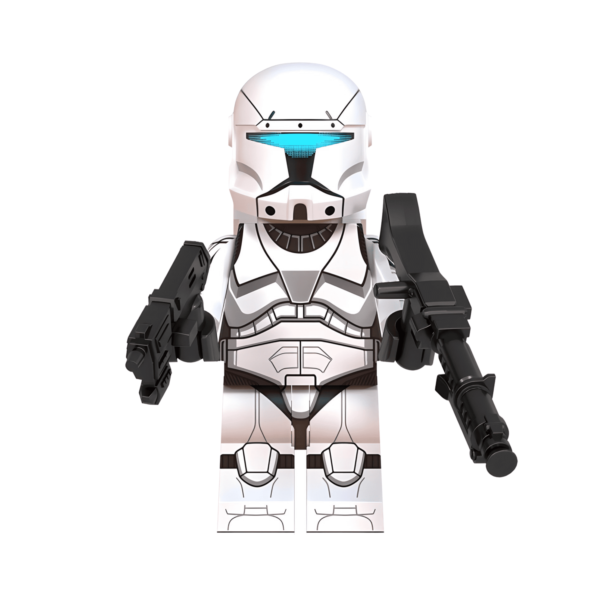 Space War Theme Clone Heroes Captains Leaders & Commanders Block Figures Megalist