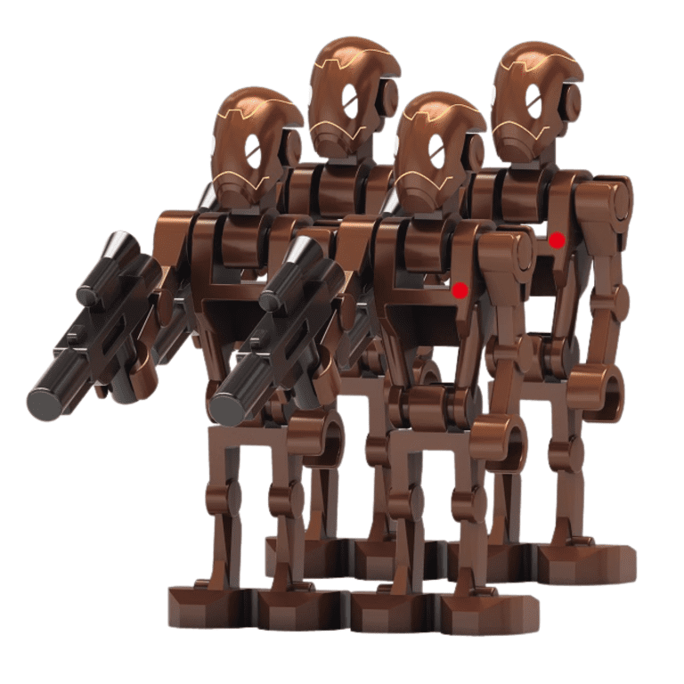 Space War Theme Seperatists Minifigure Set – Magna Guard General Grievous Droids