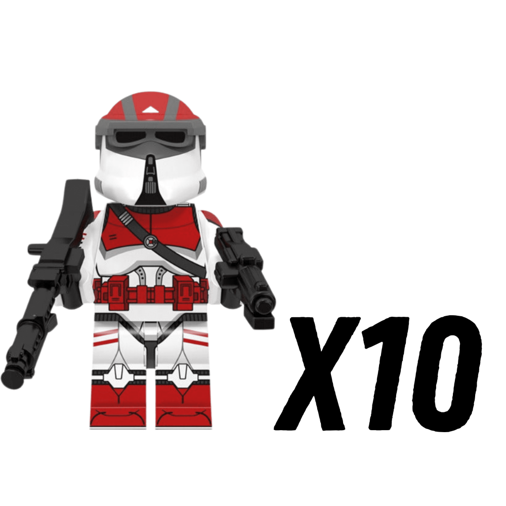Space War Theme Coruscant Guard AT-RT Driver Block Figures Set