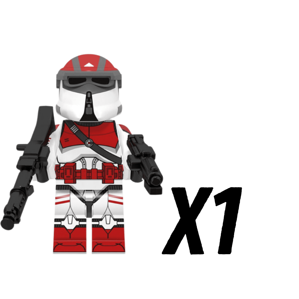 Space War Theme Coruscant Guard AT-RT Driver Block Figures Set