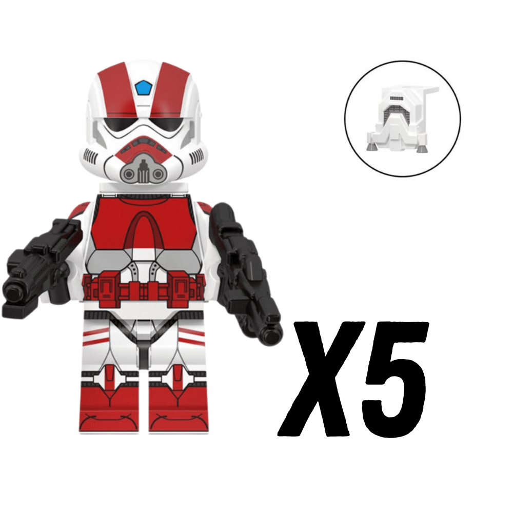 Space War Theme Coruscant Guard Combat Engineer Block Figures Set