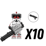 Space War Theme Coruscant Guard Riot Control Unit Block Figures Set