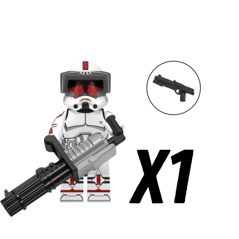 Space War Theme Coruscant Guard Riot Control Unit Block Figures Set