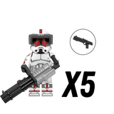 Space War Theme Coruscant Guard Riot Control Unit Block Figures Set