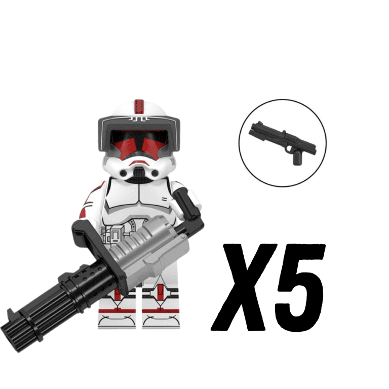 Space War Theme Coruscant Guard Riot Control Unit Block Figures Set