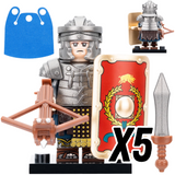 Roman Legion Assortments Block Figures Sets