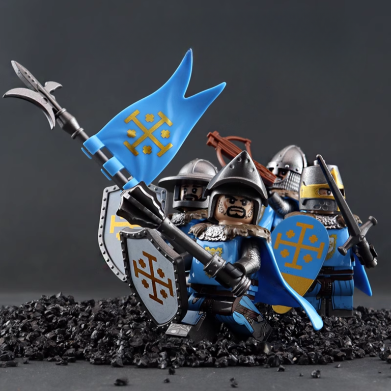 Crusade Knights of Jerusalem Block Figures Sets