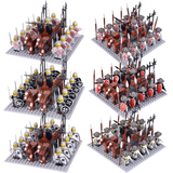 Crusaders War Horse Contingents Block Figures Sets
