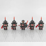 Crusades Knights Templar Elite Swords Block Figures Set of 5pcs
