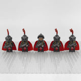 Crusades Knights Templar Patron Knights Block Figures Set  With Swords