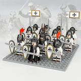 Crusades Teutonic Knights Block Figures Set