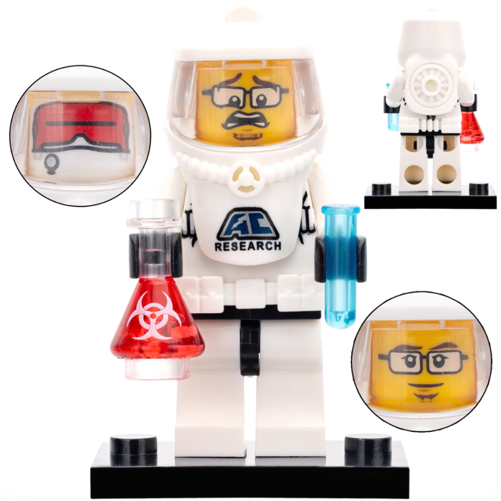 Hazmat Suit Block Figures Set – Resident Evil, Breaking Bad