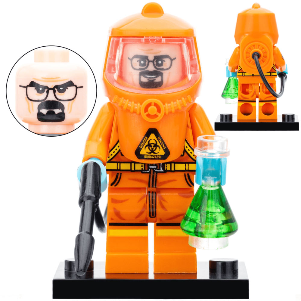Hazmat Suit Block Figures Set – Resident Evil, Breaking Bad