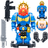 Warhammer 40K Ultramarines Space Marines Series Block Figures  Set